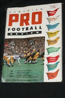 1960'S CANADIAN PRO FOOTBALL REVIEW MAGAZINES - Photo 2