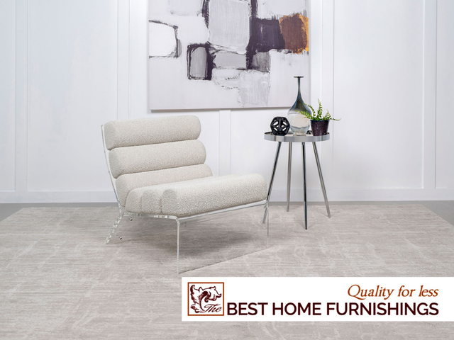 Bring a pop of warm color and playful contemporary design to you