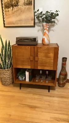 Mid century TEAK TECK. Buffet, credence, table console, bahut di - Photo 8