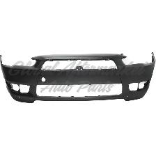 Mitsubishi Lancer Sportback 2009-2014 Bumper Front Primed - Photo 2