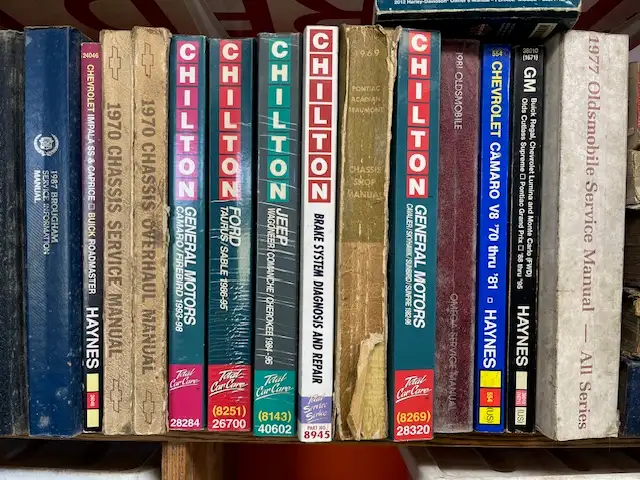 AUTOMOTIVE SERVICE MANUALS