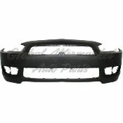 Mitsubishi Lancer Sportback 2009-2014 Bumper Front Primed - Photo 2