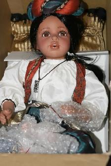 GERMAN NURNBERGER PUPPENSTUBE FINE PORCELAIN DOLL