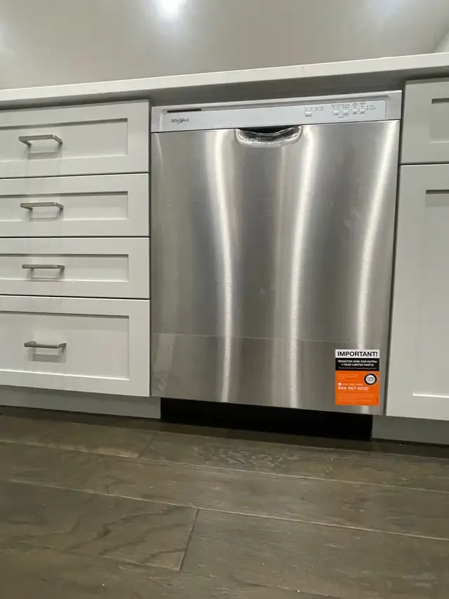 Dishwasher installation # remove old one and install new