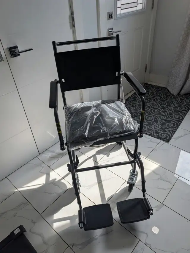 Drive Medical Commode Transport Chair - New