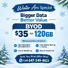 $35 for 120GB BYOD