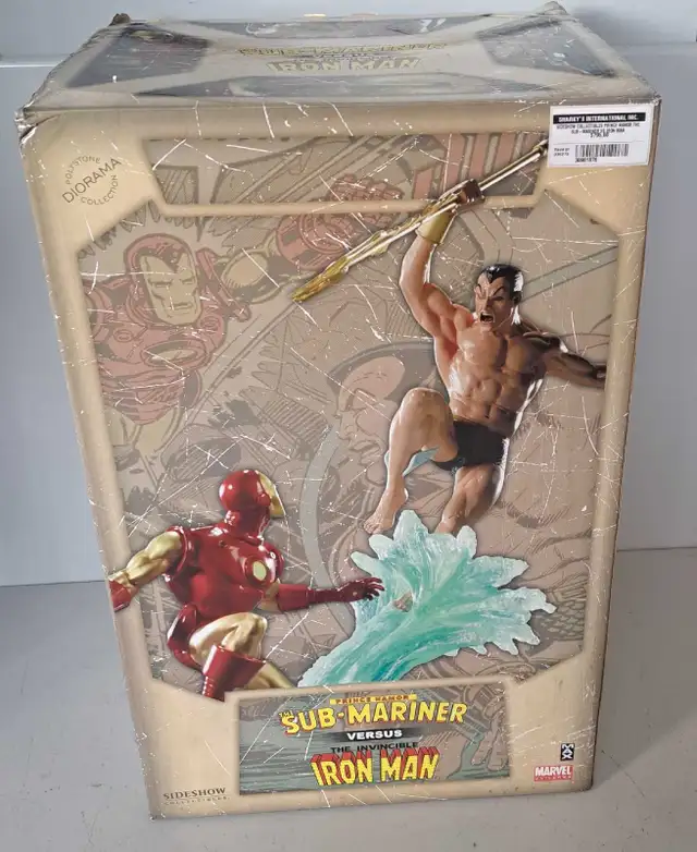 Prince Namor The Sub-Mariner vs. Iron Man(3