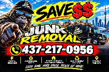 SAVE $ JUNK REMOVAL = Dan @ 437-217-0956