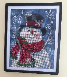 Snowman Diamond Dotz NEW