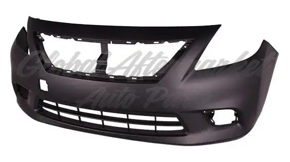 Nissan Versa Sedan 2012-2014 Bumper Front Primed Exclude S Plus