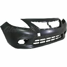Nissan Versa Sedan 2012-2014 Bumper Front Primed Exclude S Plus - Photo 4