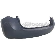Nissan Versa Hatchback 2014-2017 Bumper Rear Primed Black Hb - Photo 2