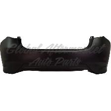Nissan Versa Hatchback 2015-2019 Bumper Rear Primed Sr Model 15 - Photo 2