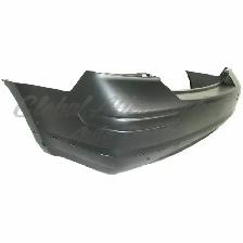 Nissan Versa 2008-2009 Bumper Rear W/Spoiler Hole Primed Sdn - Photo 3