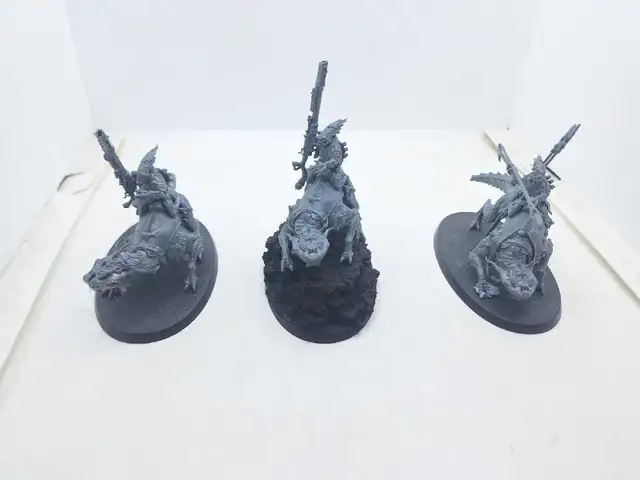 Warhammer 40k 3 Tau Kroot Lone-Spear Unpainted 45$ Each