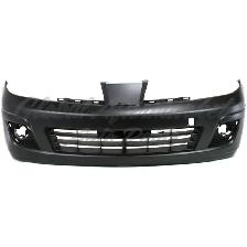 Nissan Versa 2007-2012 Bumper Front Primed Sdn 07 11/Hb 07 12 - Photo 2