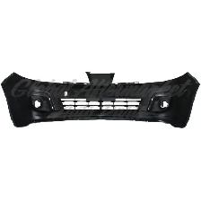 Nissan Versa 2007-2012 Bumper Front Primed Sdn 07 11/Hb 07 12 - Photo 5