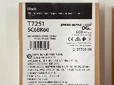 2 Pack OEM Genuine Epson Black T7251, Magenta T7253 Inks 600ml - Photo 3