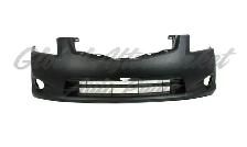 Nissan Sentra 2010-2012 Bumper Front Sl Model Primed W/Fog Lamp - Photo 2