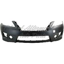 Nissan Sentra 2013-2015 Bumper Front Sr Model Primed - Photo 2