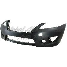 Nissan Sentra 2013-2015 Bumper Front Sr Model Primed - Photo 3