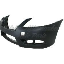Nissan Sentra 2013-2015 Bumper Front S/Sv/Sl Model Primed - Photo 3