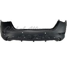 Nissan Sentra 2020-2025 Bumper Rear Primed W/Sensor S/Sv Models