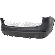 Nissan Rogue Sport 2019-2022 Bumper Rear Primed Textured