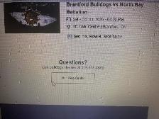 Brantford Bulldog Tickets