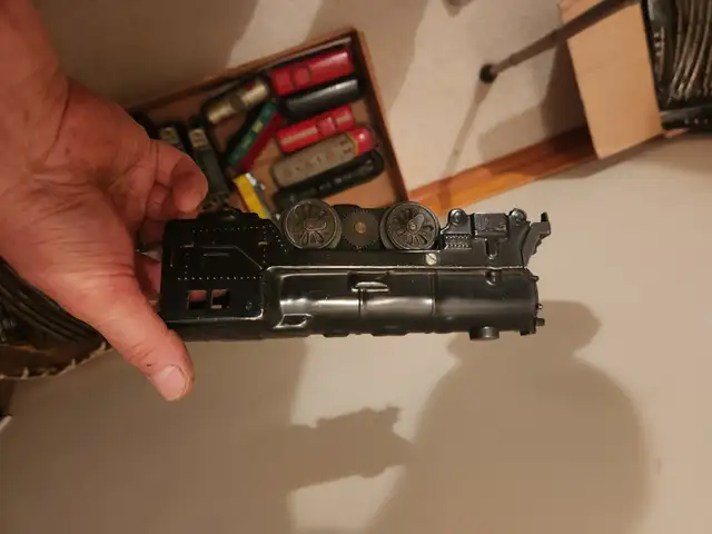 Six train sets from the 1920s to 1950s
