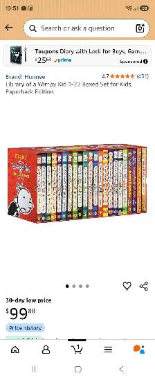 Dairy of Wimpy Kids 22 books set - Photo 4
