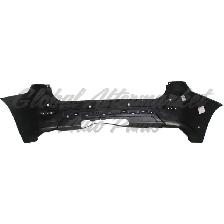 Nissan Pathfinder 2013-2016 Bumper Rear Partial Primed Black - Photo 3