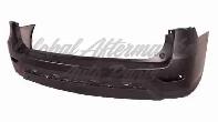 Nissan Pathfinder 2013-2016 Bumper Rear Partial Primed Black