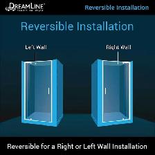 DreamLine Flex 28 - 32 inch W x 72 inch H Shower Door - Photo 4
