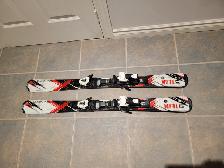 Kids Tecno Pro XT Team Skis 110cm & Bindings Excellent Condition
