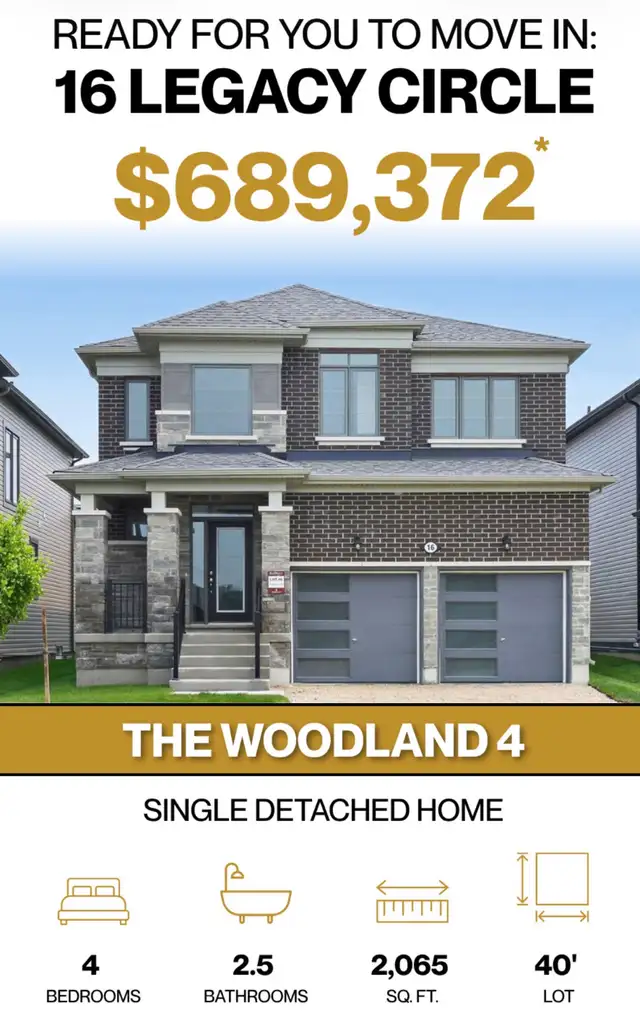 beautiful brand new House move in ready