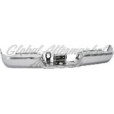 Ram Pickup Ram 2011-2012 Bumper Rear Assembly Chrome Without