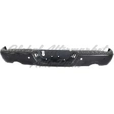 Ram Pickup Ram Classic 2019-2024 Bumper Rear Assembly Black Ptm