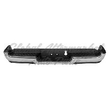 Ram Pickup Ram 2019-2024 Bumper Rear Assembly Chrome Finish