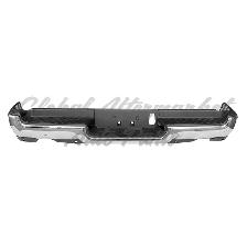 Ram Pickup Ram 2019-2024 Bumper Rear Assembly Chrome Finish