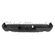 Ram Pickup Ram 2019-2024 Bumper Rear Assembly Black Powder Coat