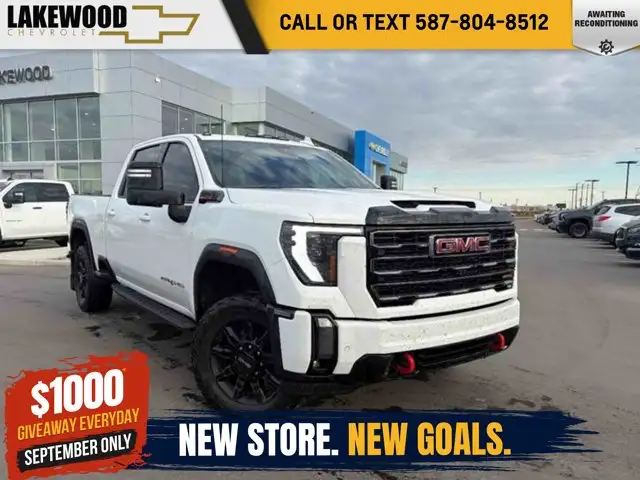 2024 GMC Sierra 2500HD AT4 Plus 6.6L Duramax | Power Sunroof