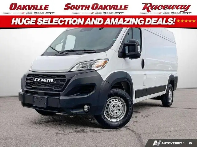 2025 Ram ProMaster 2500 HIGH ROOF | 136\' WB | CLEAN CARFAX | NO