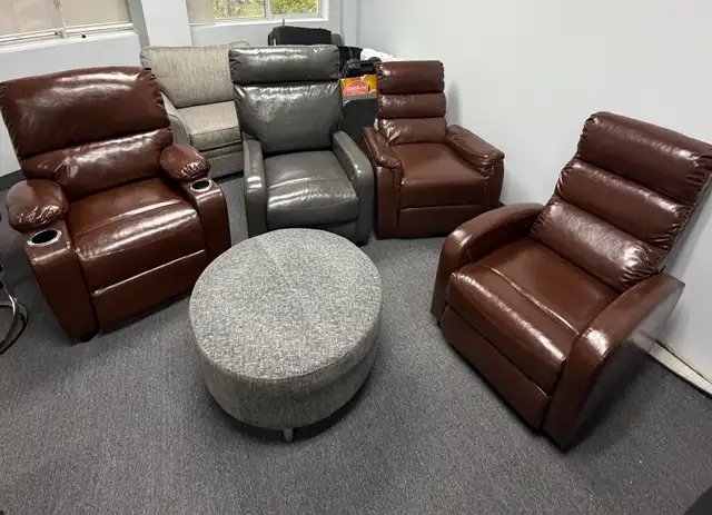HUGE WAREHOUSE LIQUIDATION SALE FOR MANUAL PUSHBACK RECLINERS