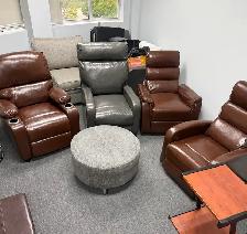 HUGE WAREHOUSE LIQUIDATION SALE FOR MANUAL PUSHBACK RECLINERS - Photo 2
