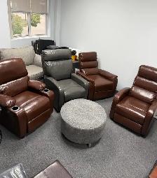 HUGE WAREHOUSE LIQUIDATION SALE FOR MANUAL PUSHBACK RECLINERS - Photo 4