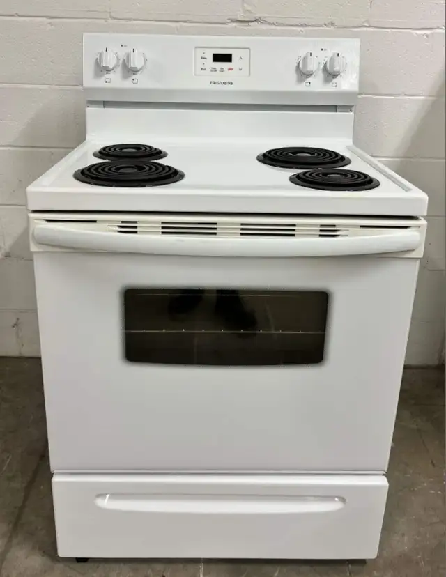 Electric range free delivery and installation