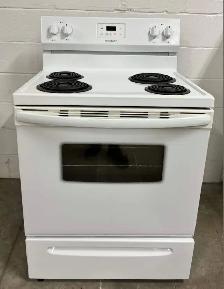 Electric range free delivery and installation