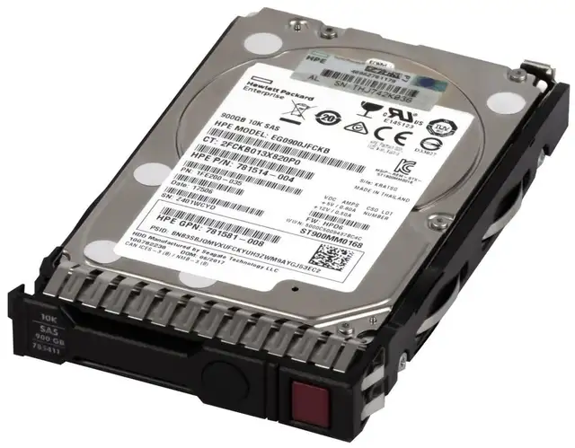 900GB 10000RPM SAS 2.5'' inch HDD HPE HDD HP 781514-004 EG0900JF