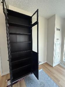 IKEA Billy Bookcase with Glass Doors - Photo 2